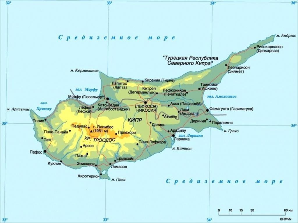 Карта страны